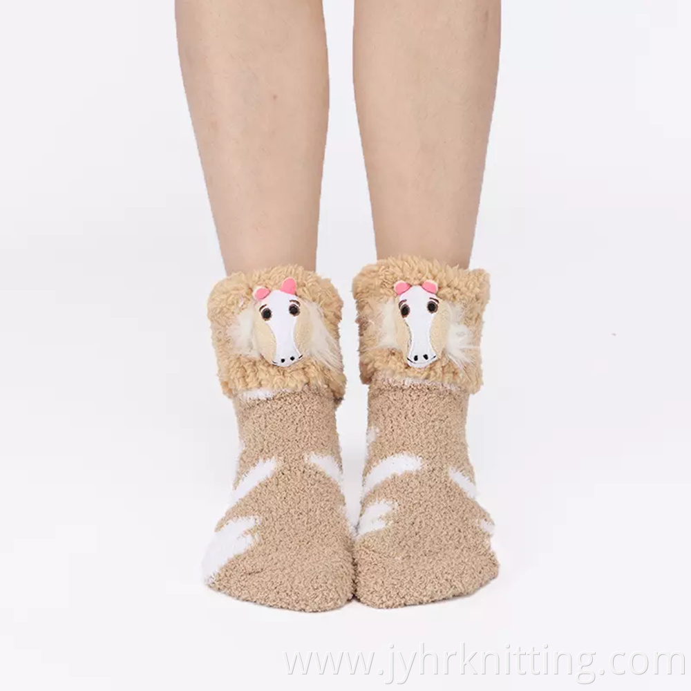 Soft Fluffy Bed Socks